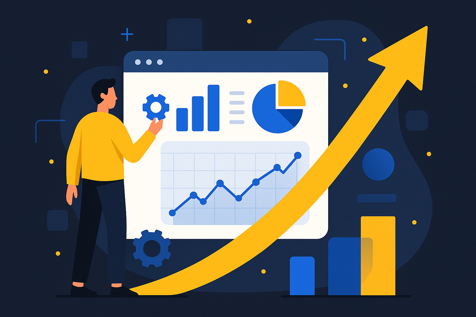 ERP Development Illustration